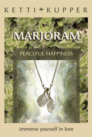 Marjoram Necklace - Antique Silver